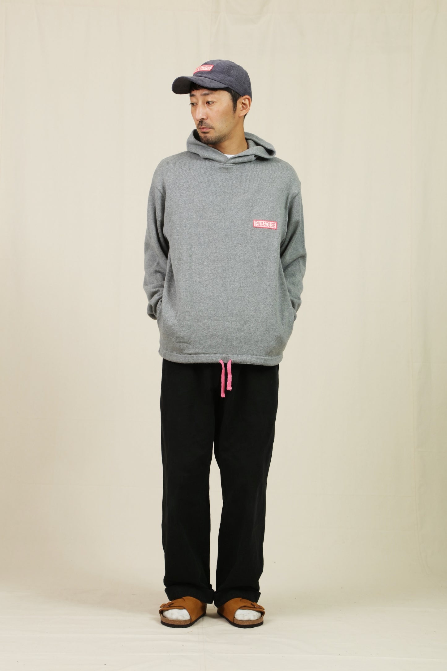 COTTON KNIT PARKA　