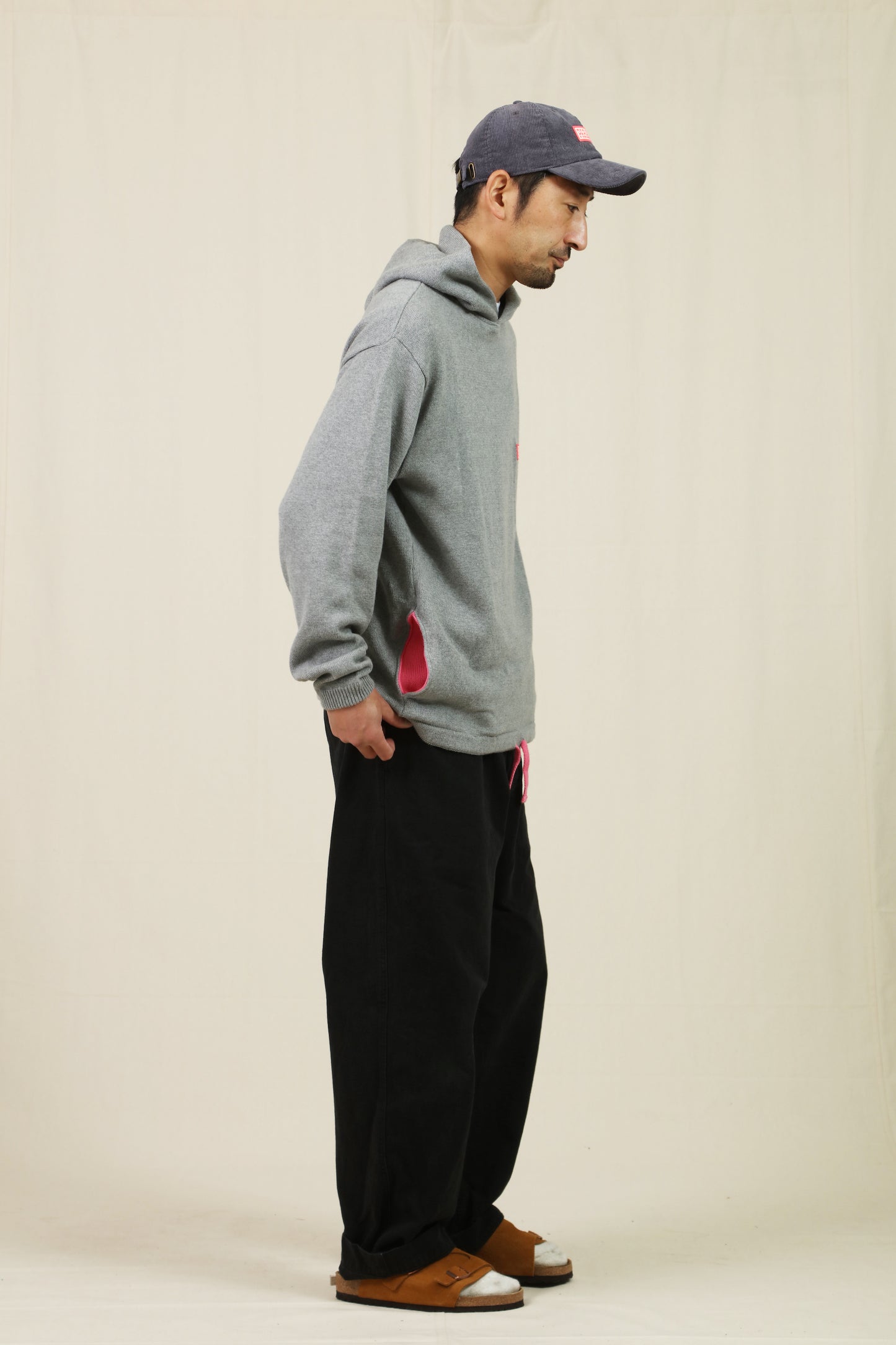 COTTON KNIT PARKA　