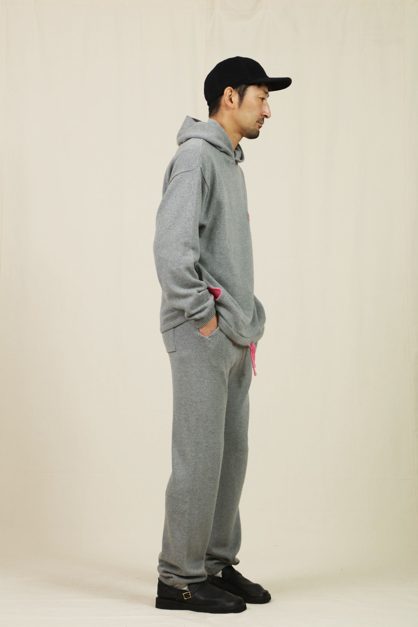 COTTON KNIT PANTS
