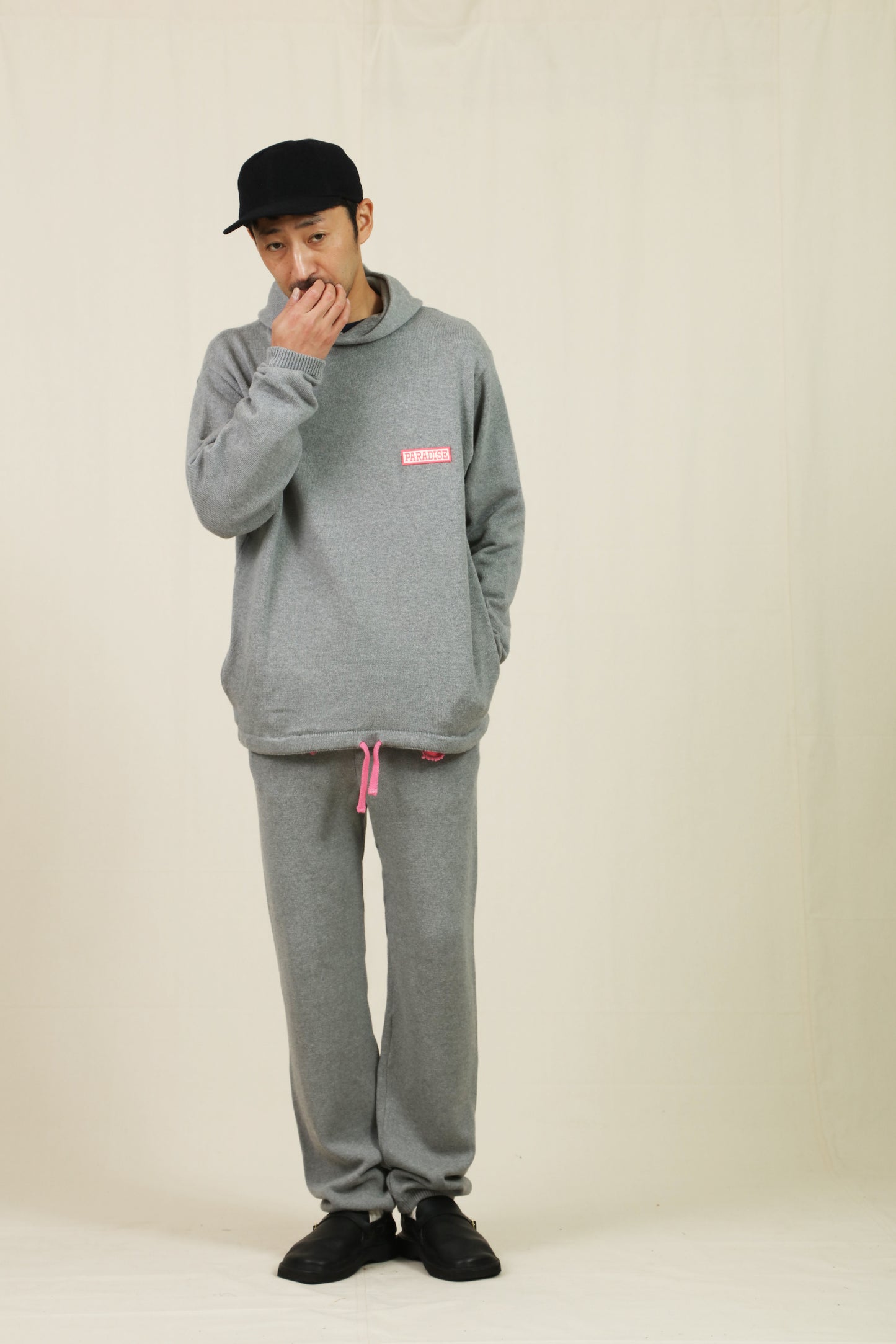 COTTON KNIT PANTS