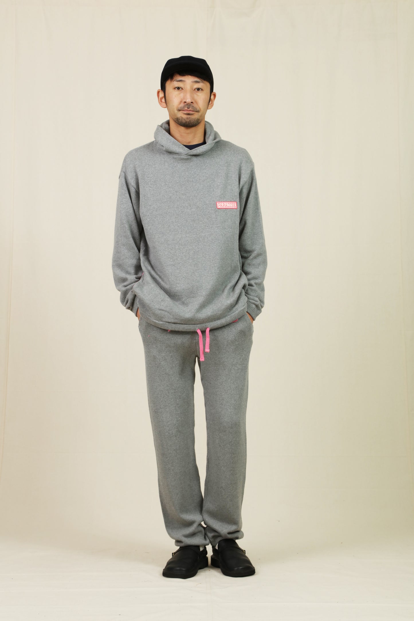 COTTON KNIT PANTS