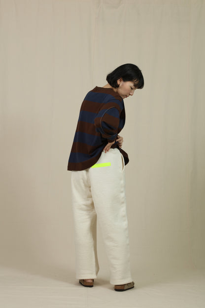 Border big sleeve tee
