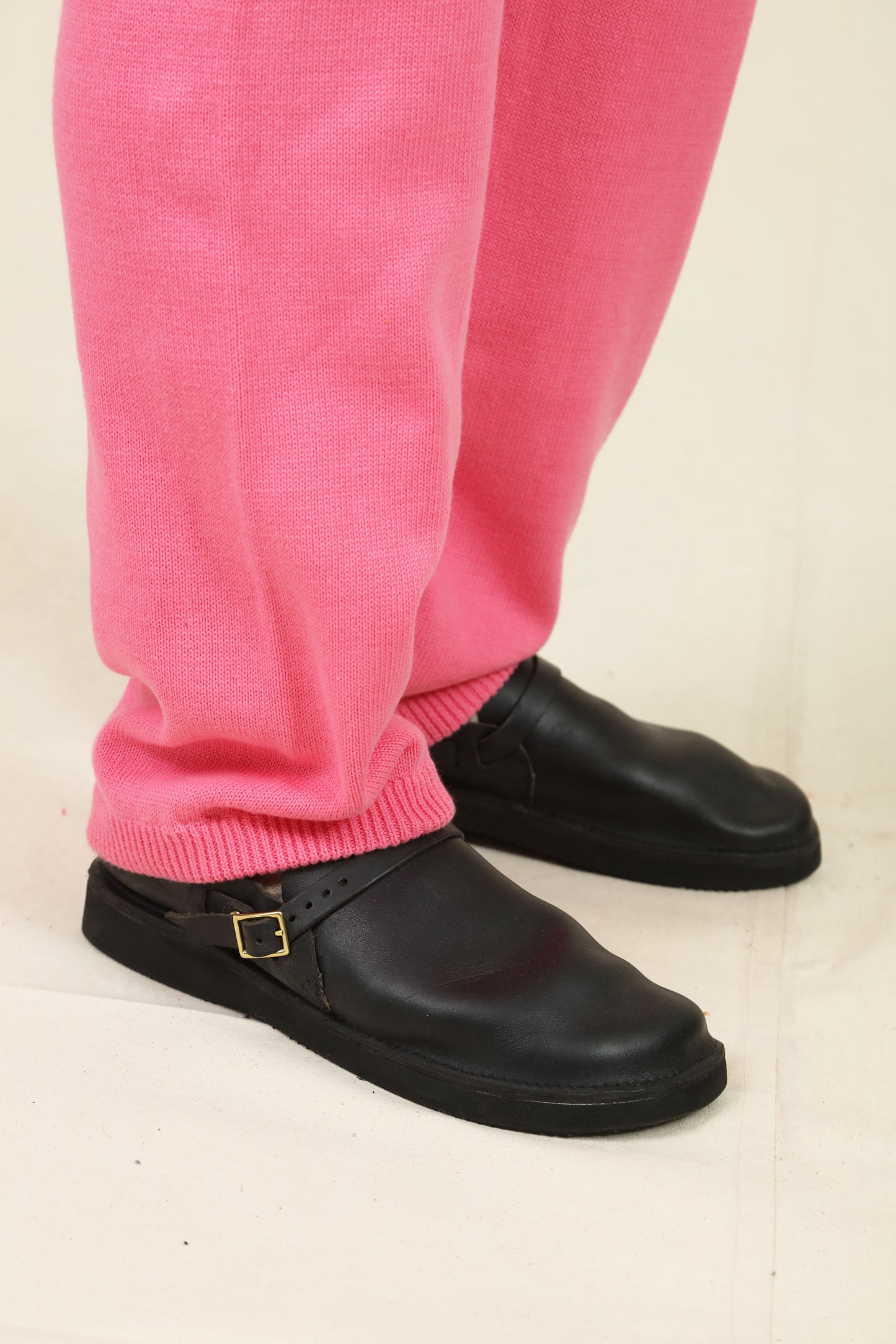 COTTON KNIT PANTS