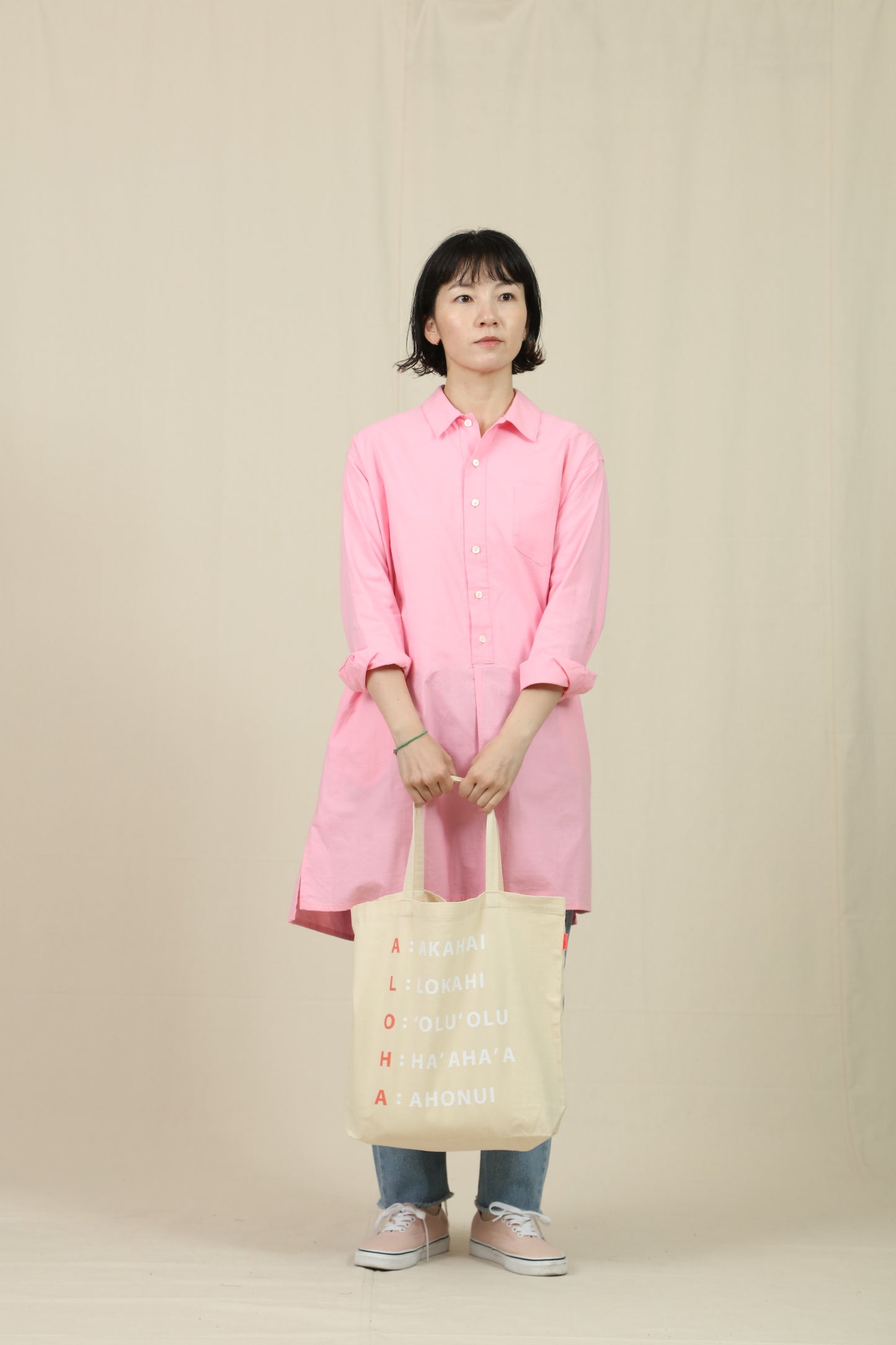 PULLON SHIRT DRESS