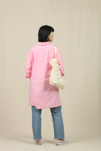 PULLON SHIRT DRESS