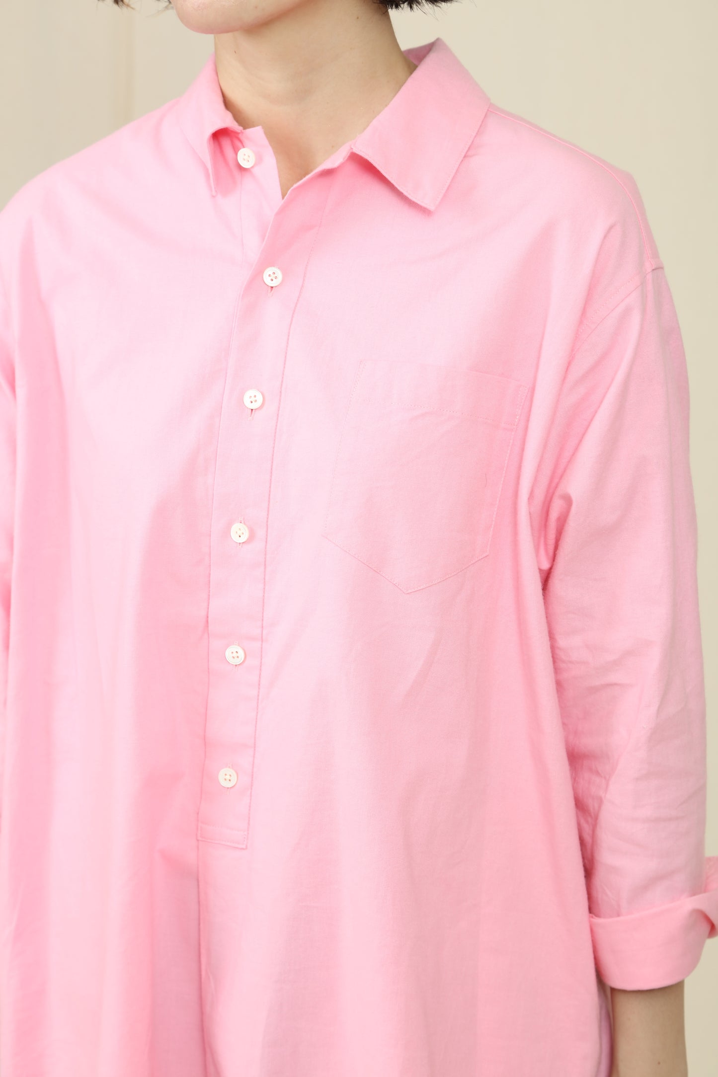 PULLON SHIRT DRESS