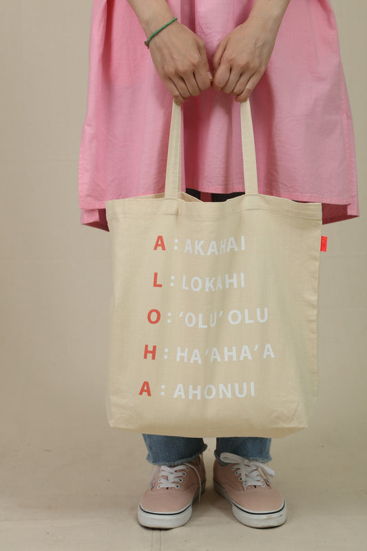 ALOHA tote bag