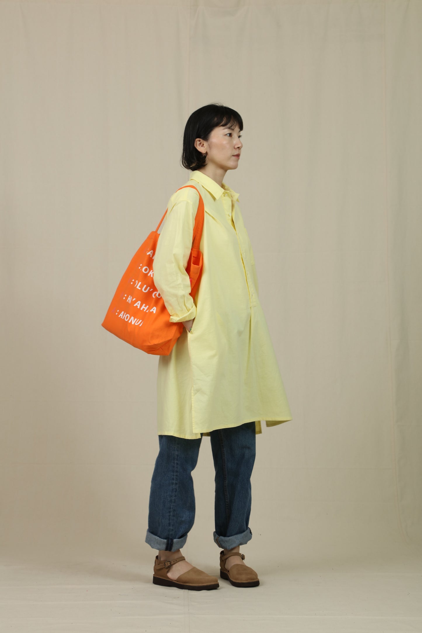 PULLON SHIRT DRESS