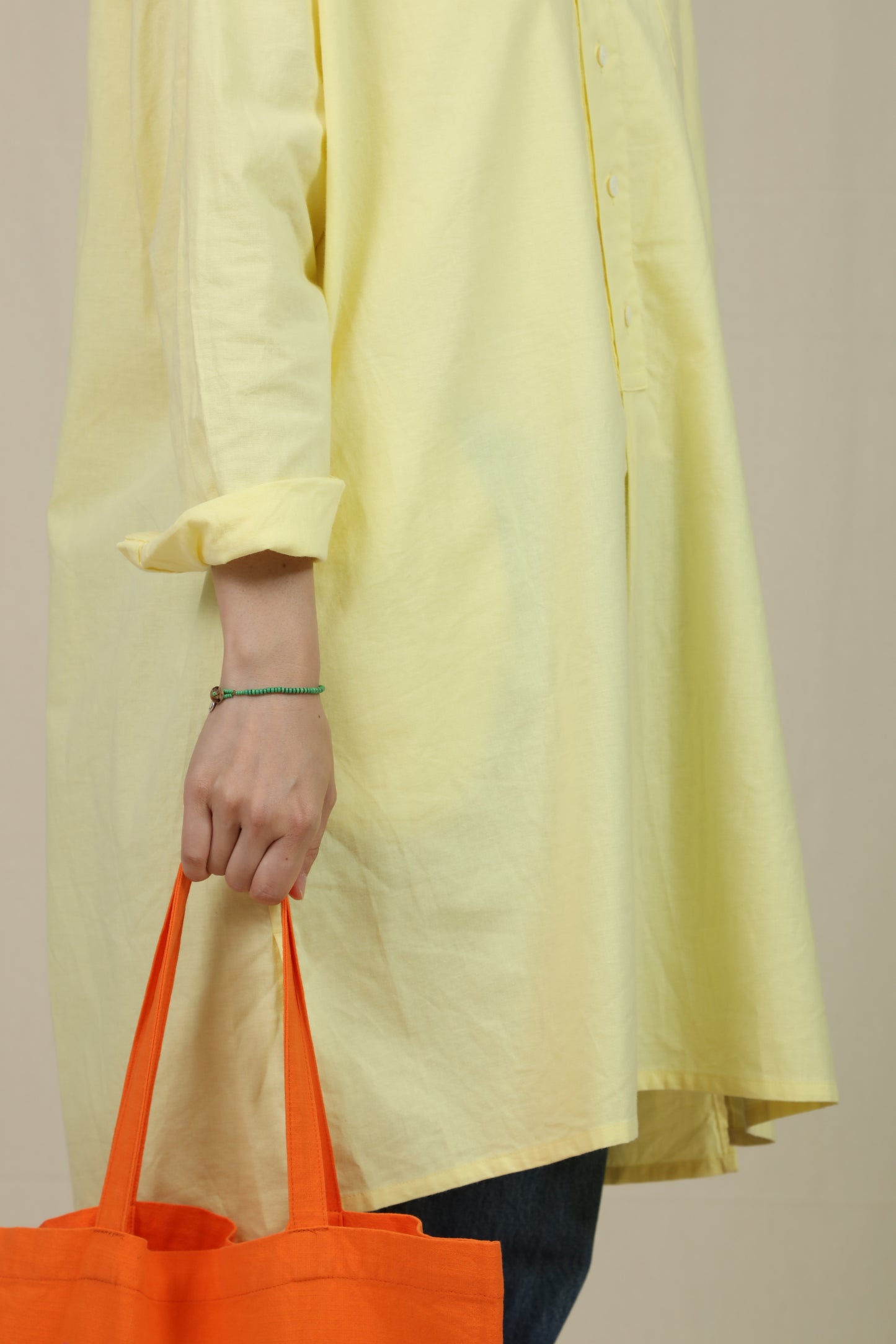 PULLON SHIRT DRESS