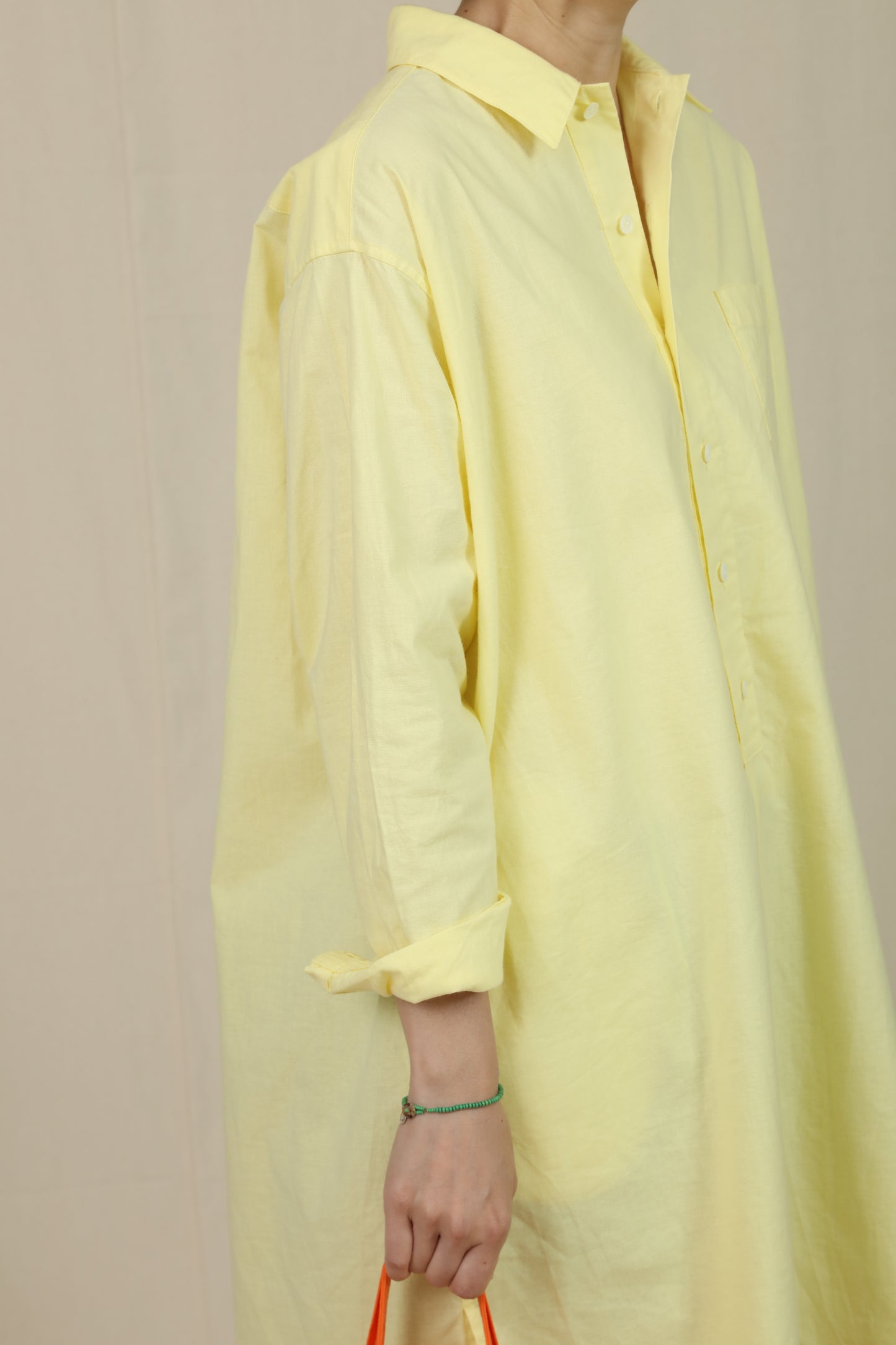 PULLON SHIRT DRESS