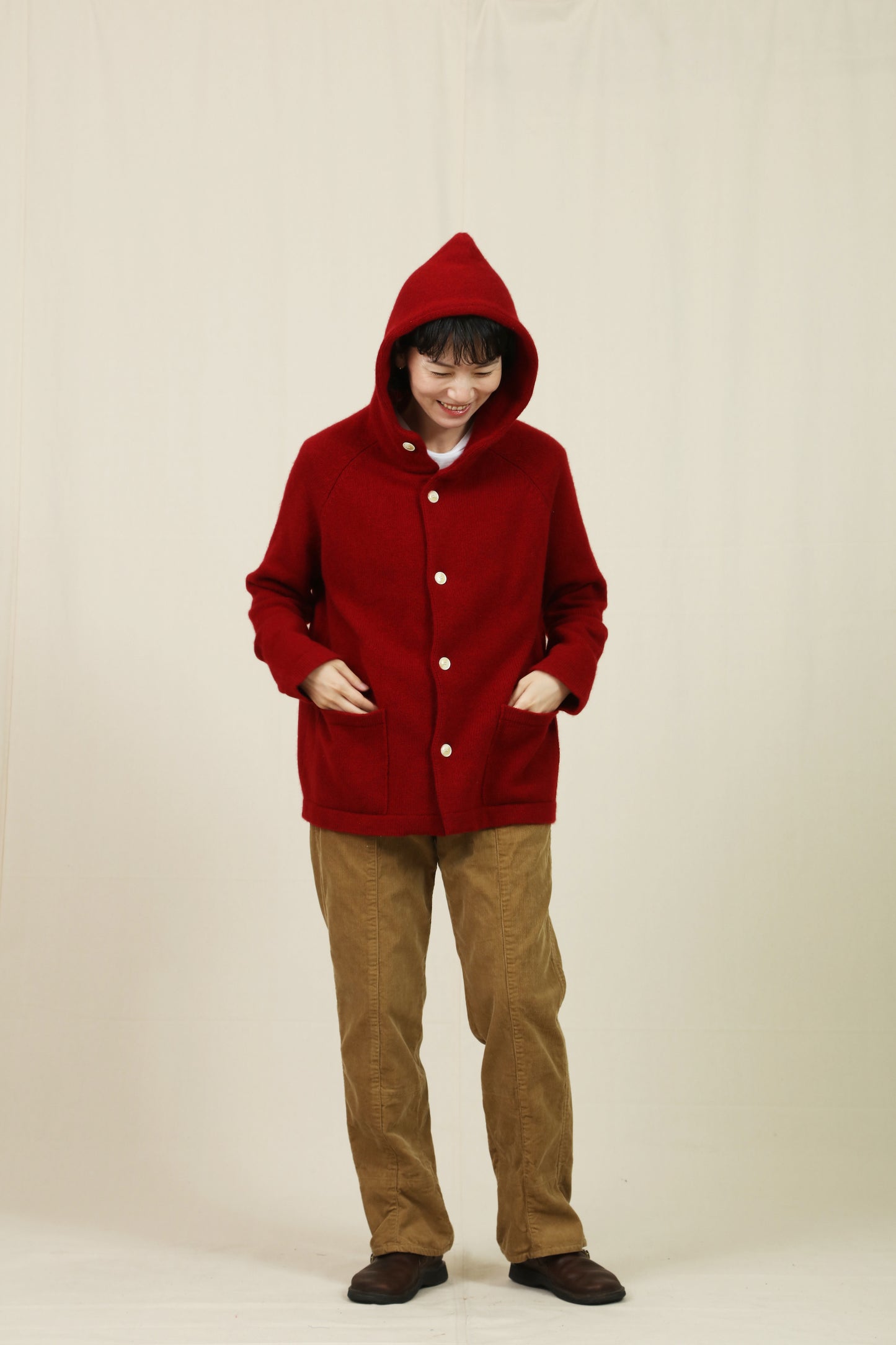 HOOD CARDIGAN