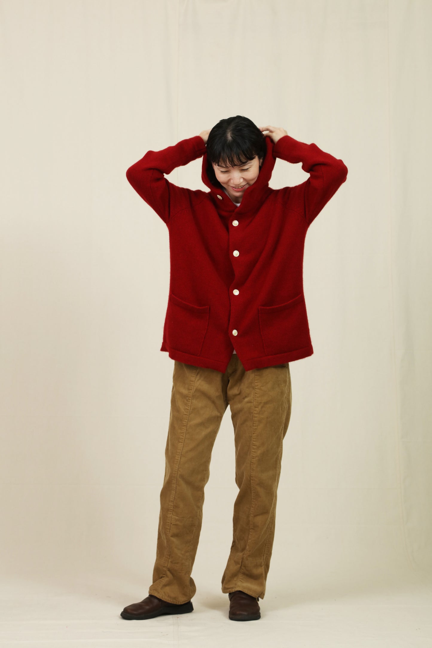 HOOD CARDIGAN