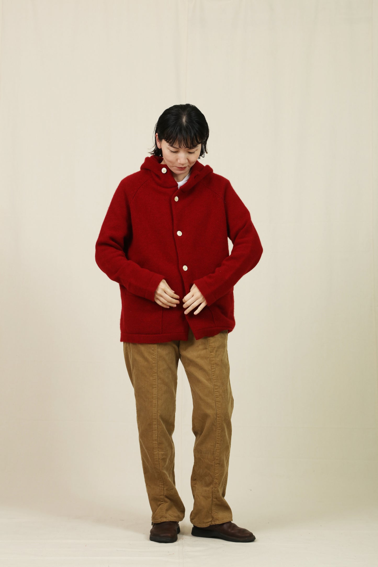 HOOD CARDIGAN