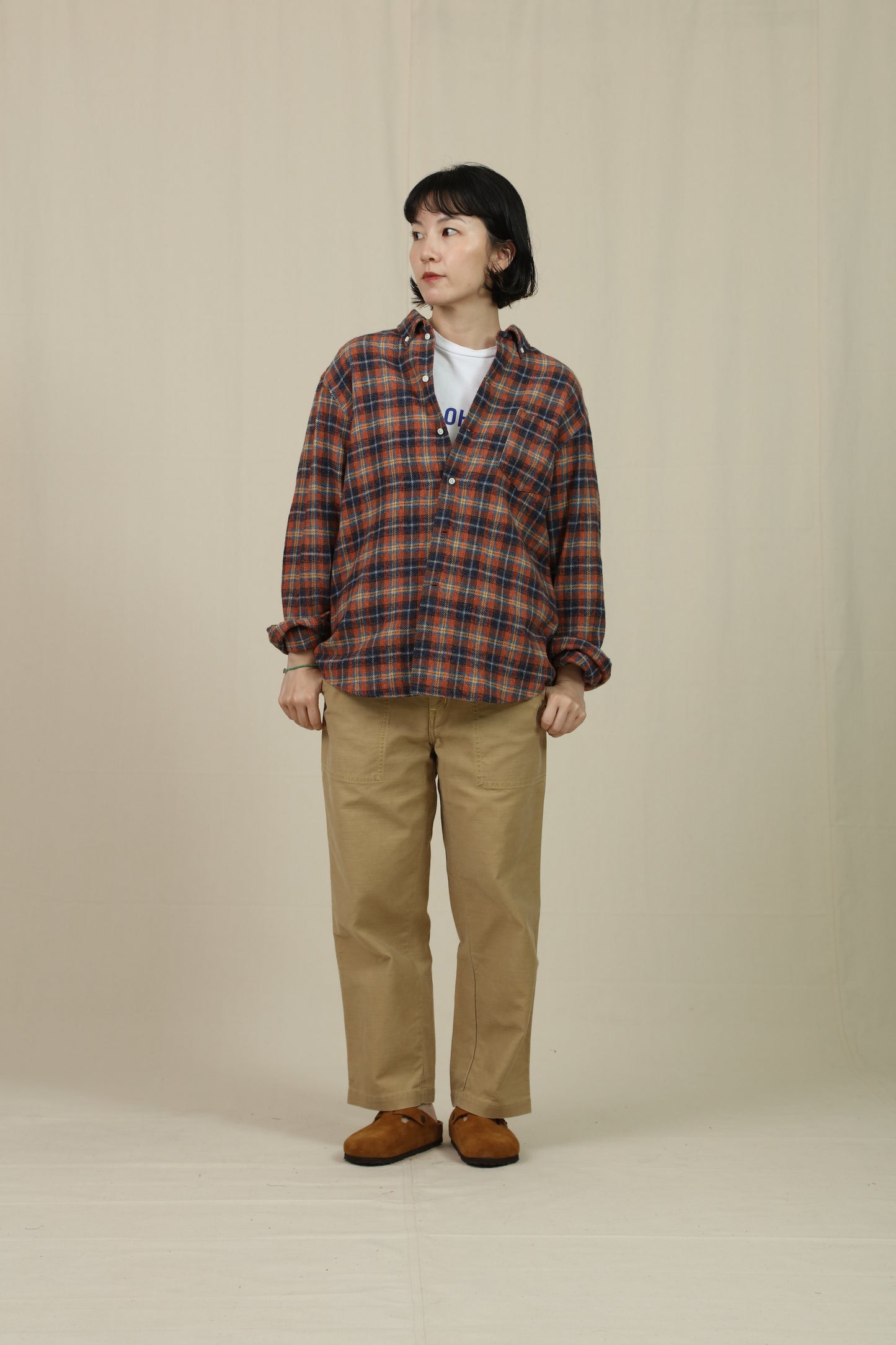 New west coast botton down shirt ,Open Standa Shirt
