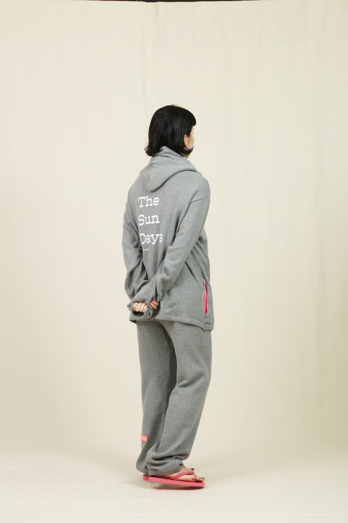 COTTON KNIT PANTS