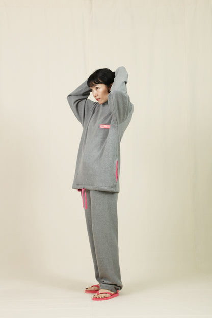 COTTON KNIT PANTS