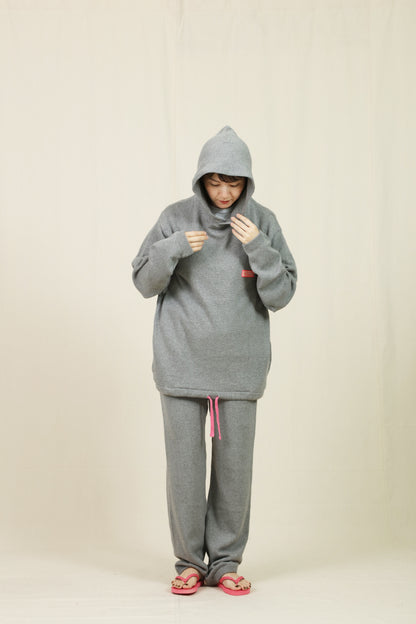 COTTON KNIT PANTS