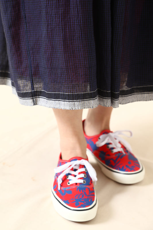 VANS (a)AUTHENTIC/SIDE WALL PRINT (b)OLD SKOOL/FLORAL NAVY（c）AUTHENTIC/MULTI