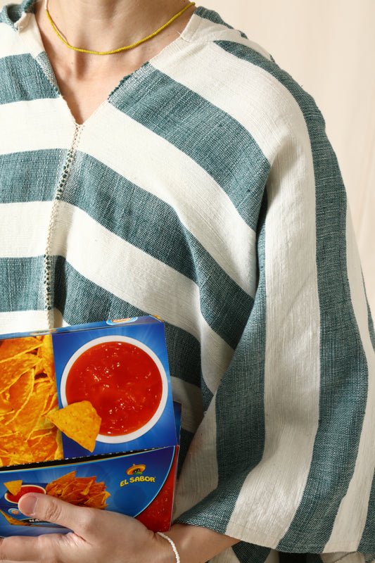 sabahar hooded poncho / jonnlynx