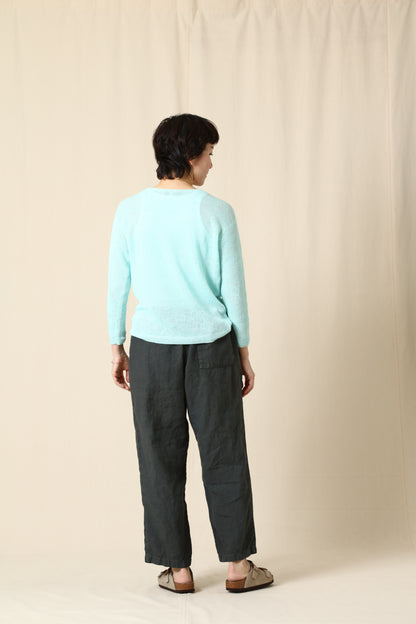 SEA SALT_3/4 SLEEVE PULLOVER