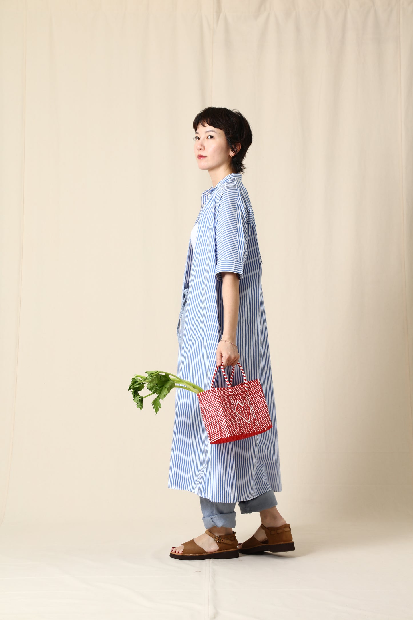 RAGLAN SLEEVE SHIRT DRESS
