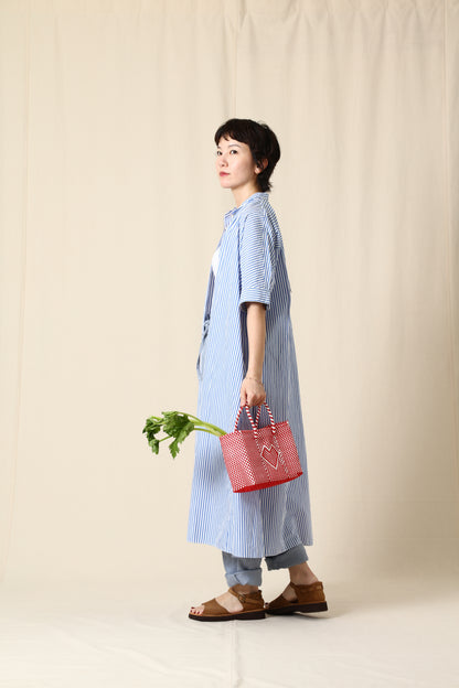 RAGLAN SLEEVE SHIRT DRESS