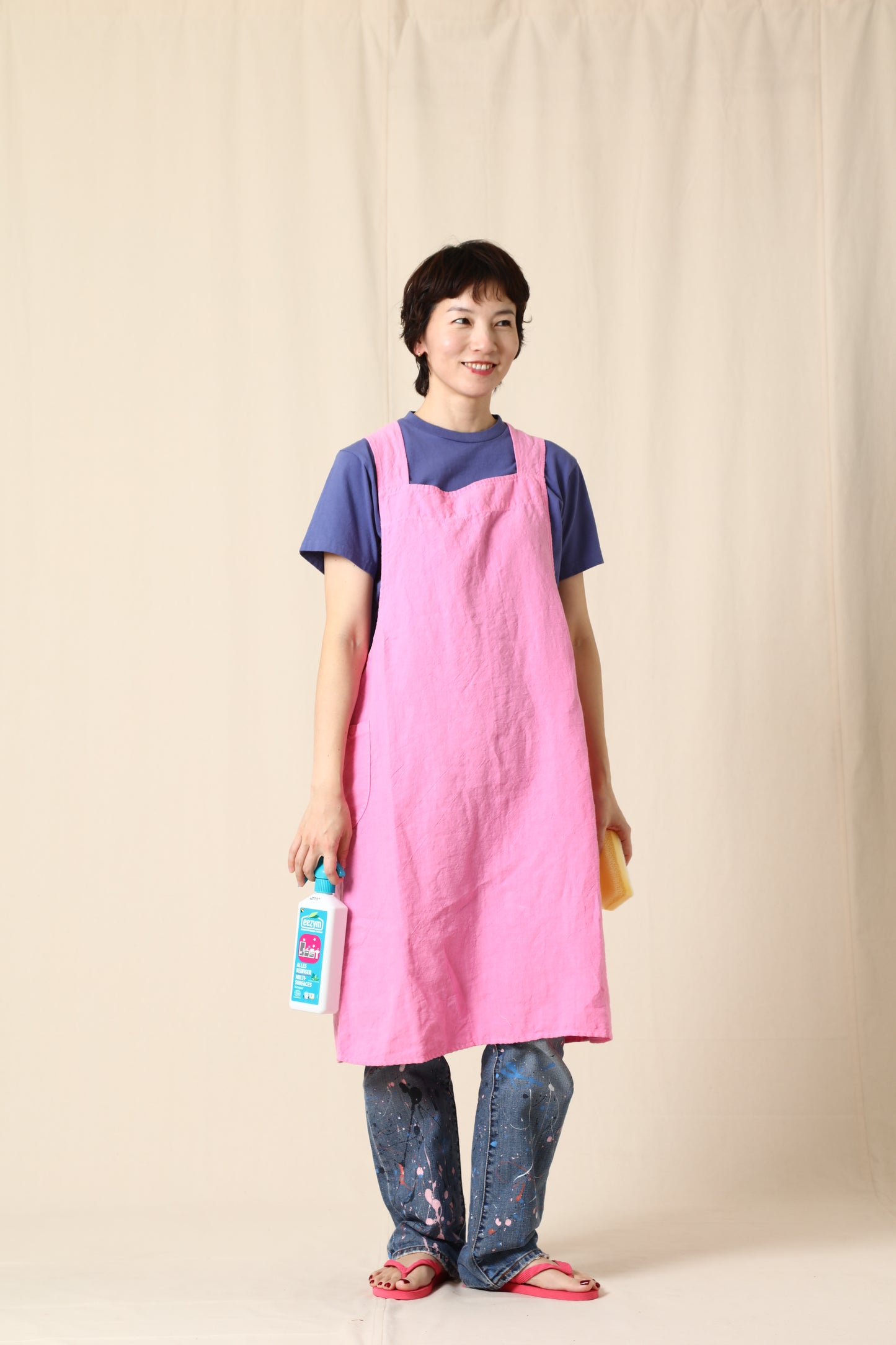 APRON DRESS