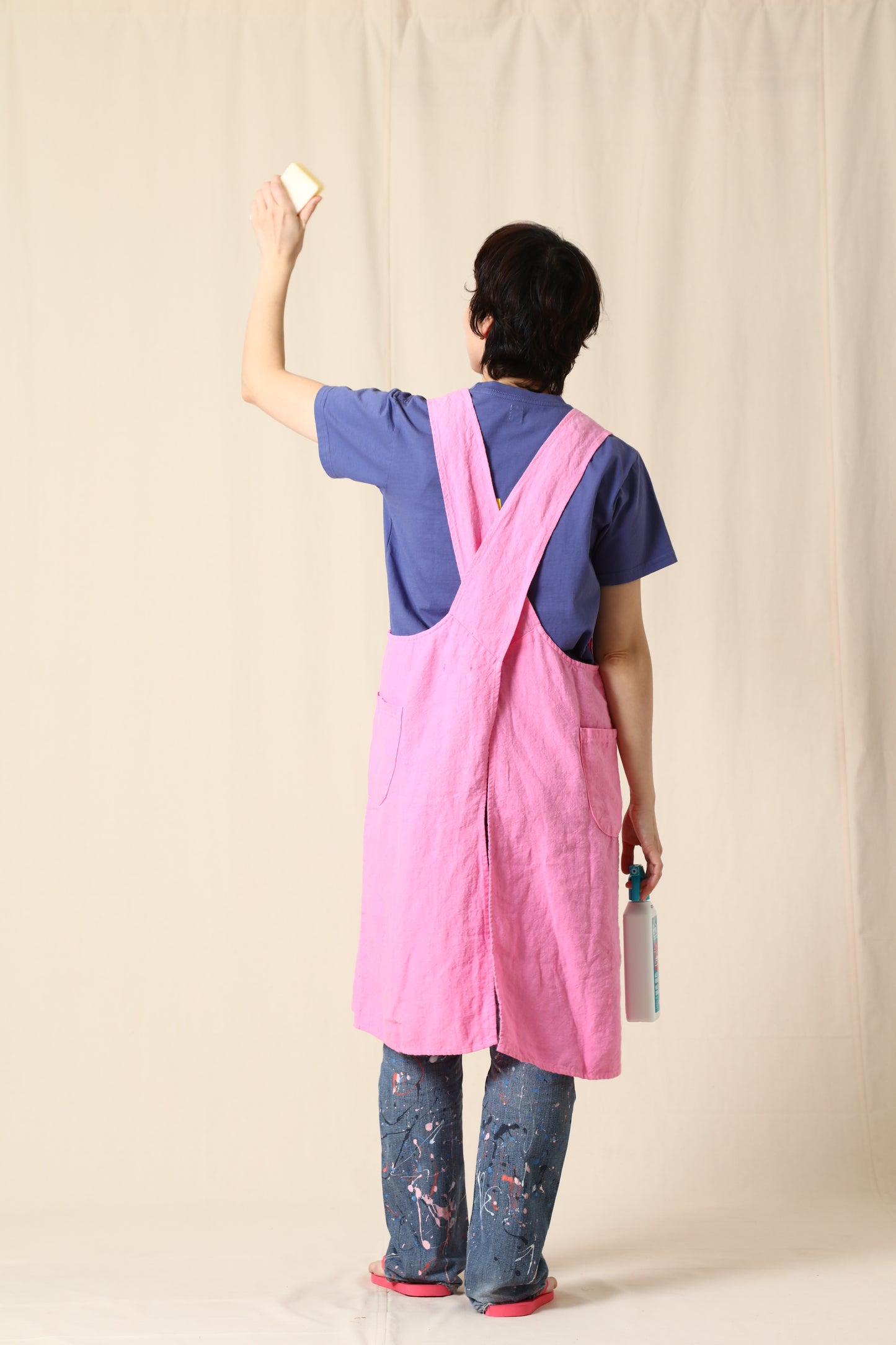 APRON DRESS