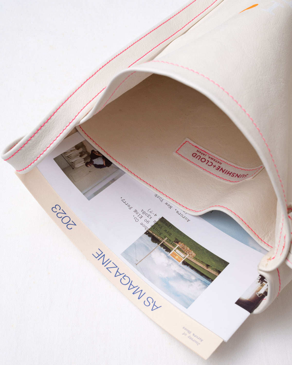 LEATHER BANK BAG / P33
