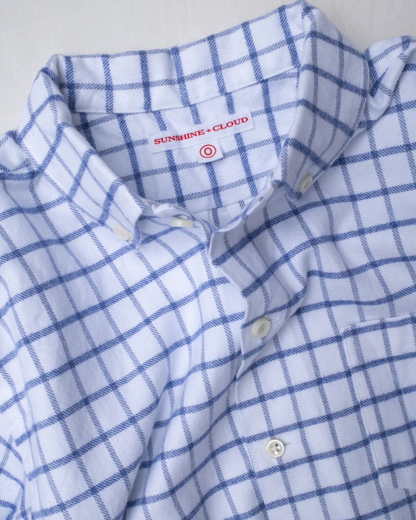NEW WEST SHIRT / BRUSHED CHECK