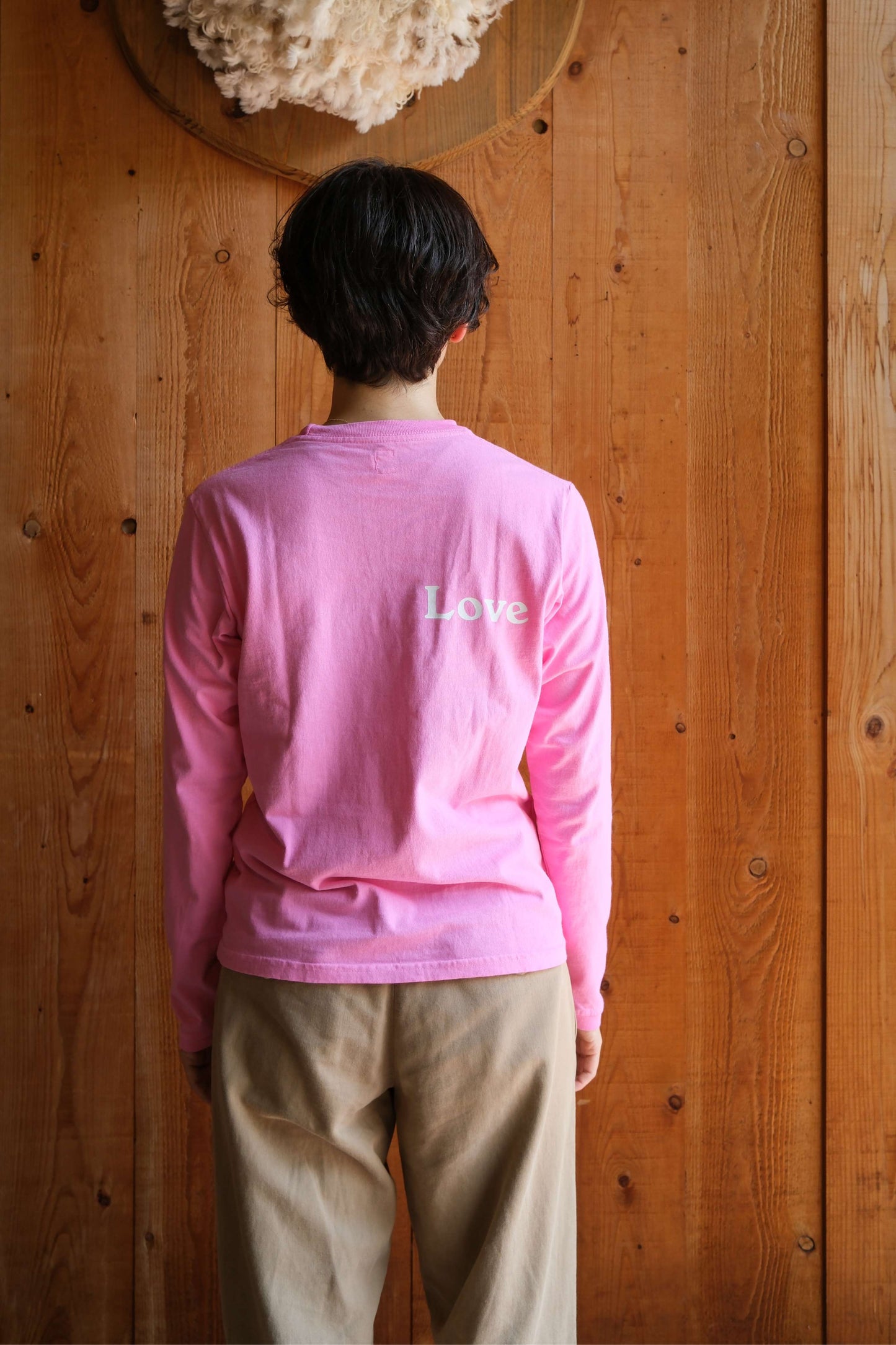 Long sleeve T-shirt/ Rose - Love