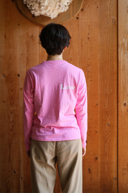 Long sleeve T-shirt/ Rose - Love