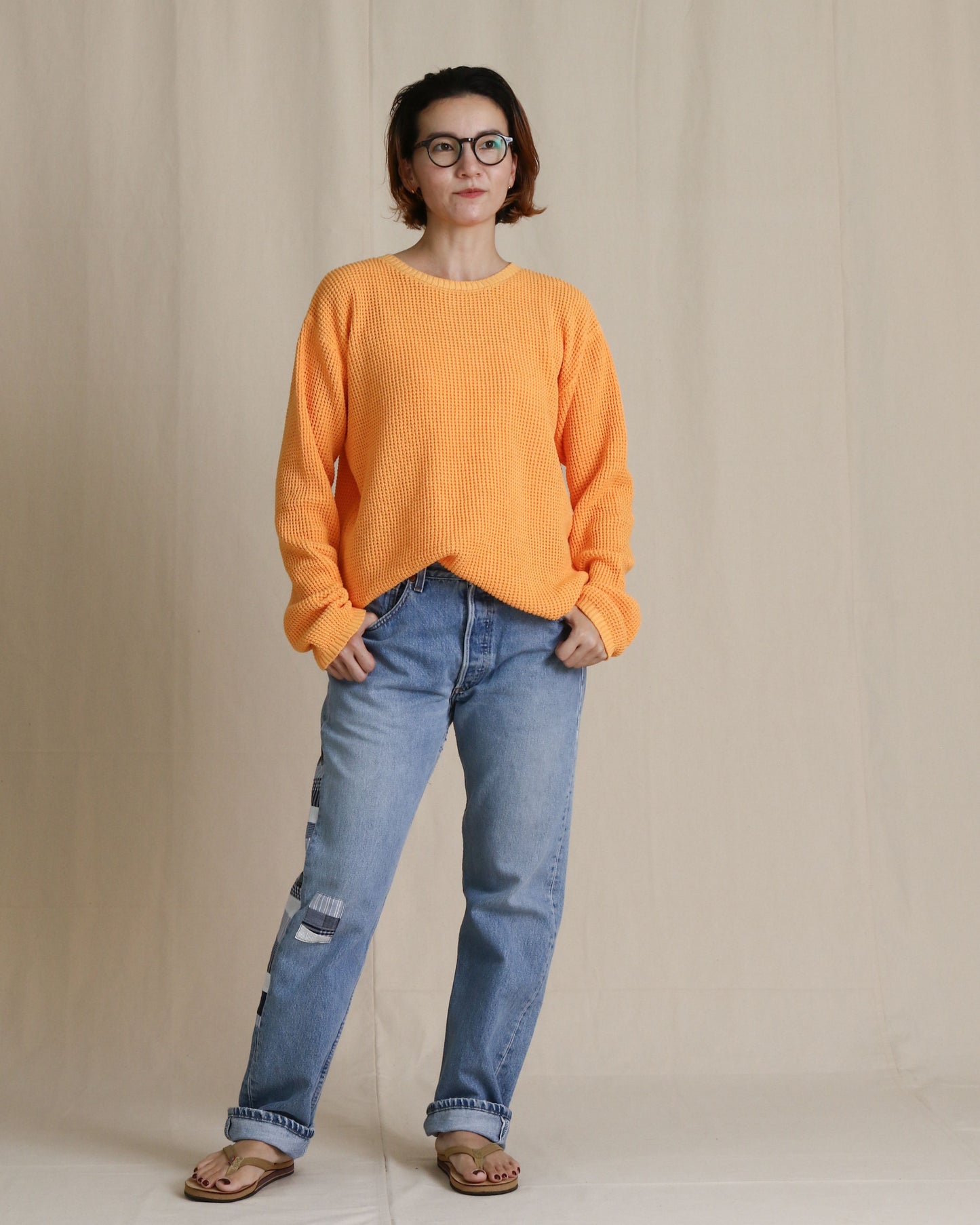 WAFFLE L/S T-SHIRTS