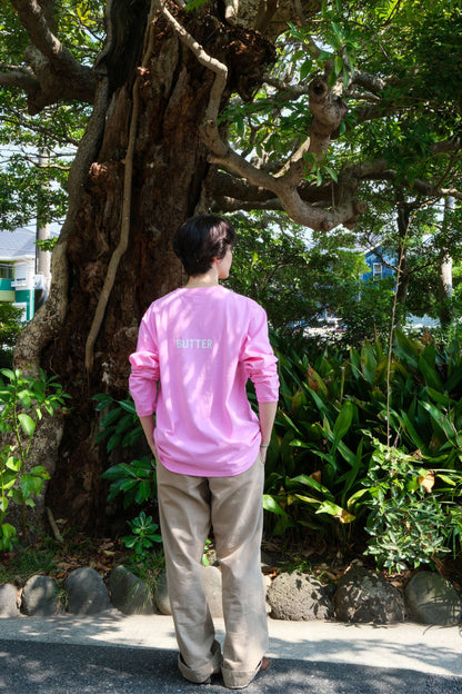 Long sleeve T-shirt/ PEANUTS - BUTTER