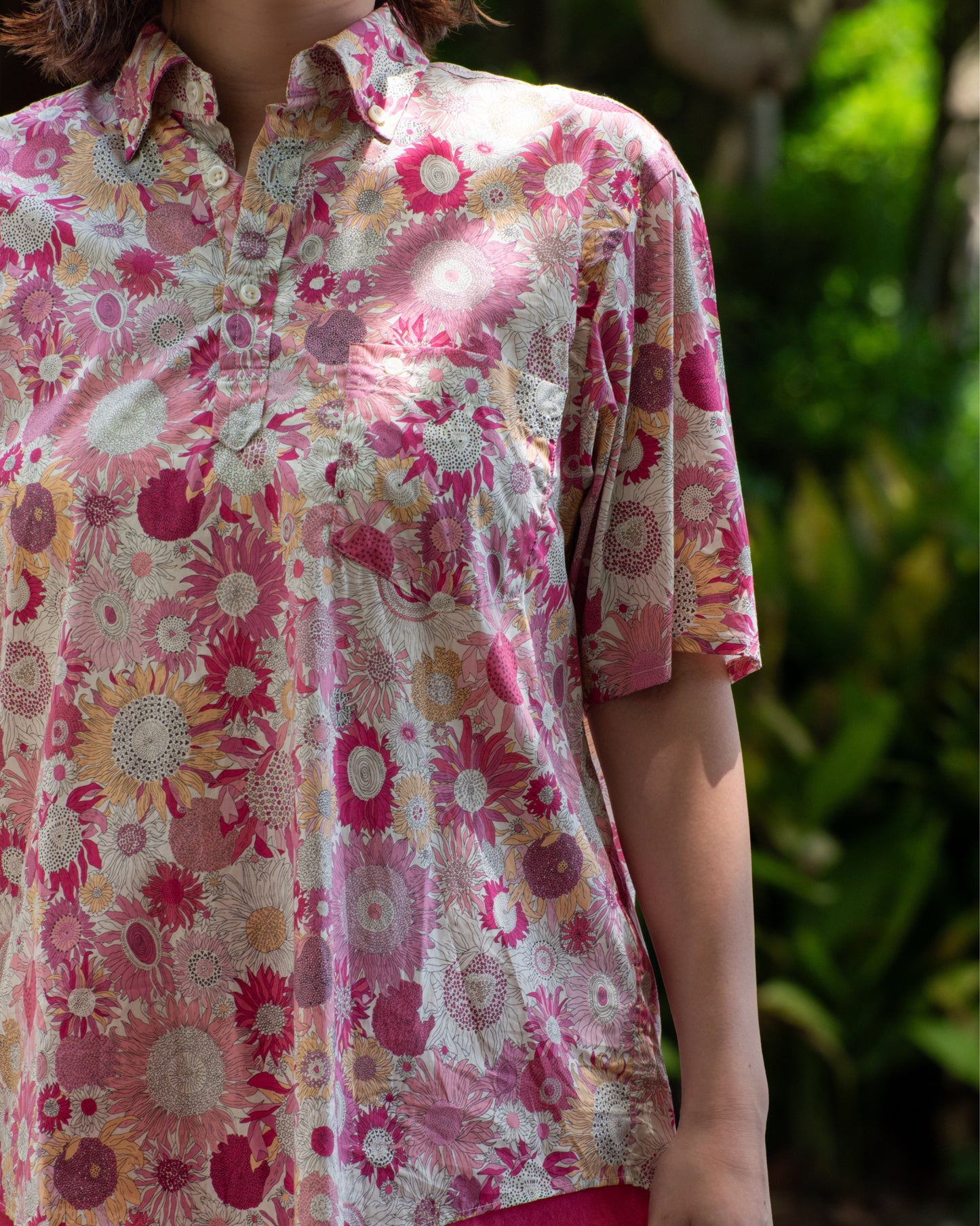 SLIP ON SS / PINK LIBERTY FABRICS