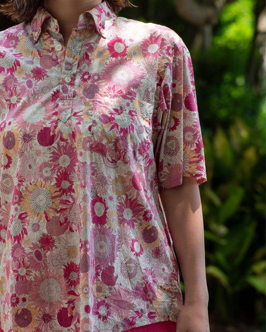 SLIP ON SS / PINK LIBERTY FABRICS