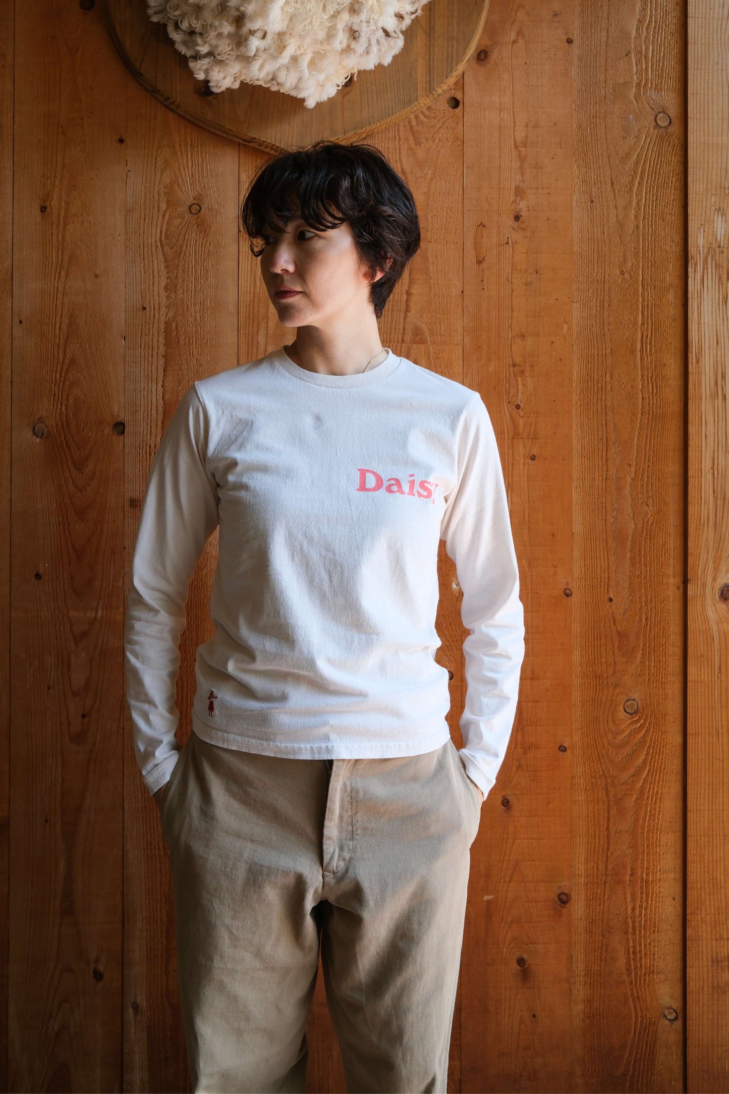 Long sleeve T-shirt/ Daisy - Peace