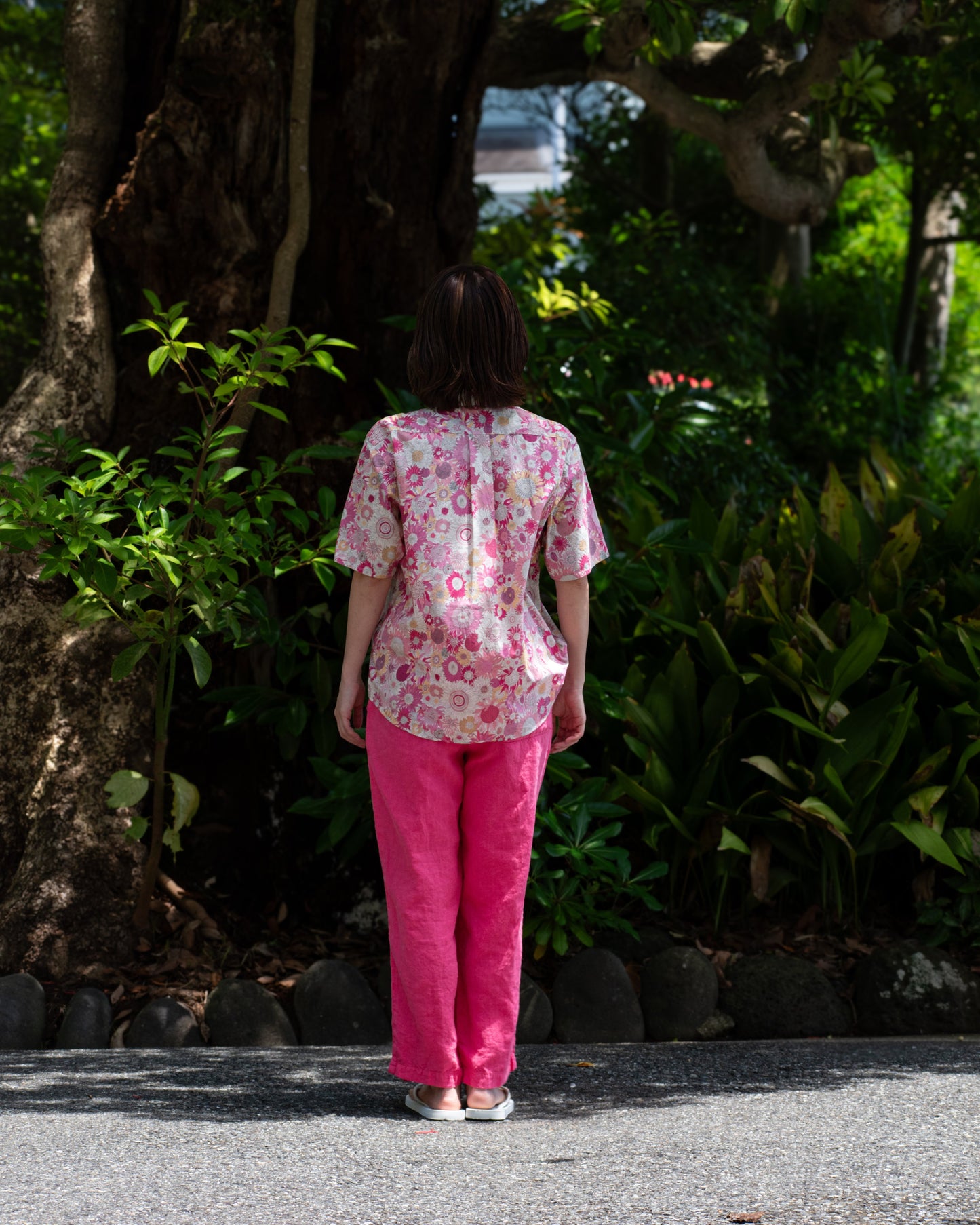 SLIP ON SS / PINK LIBERTY FABRICS