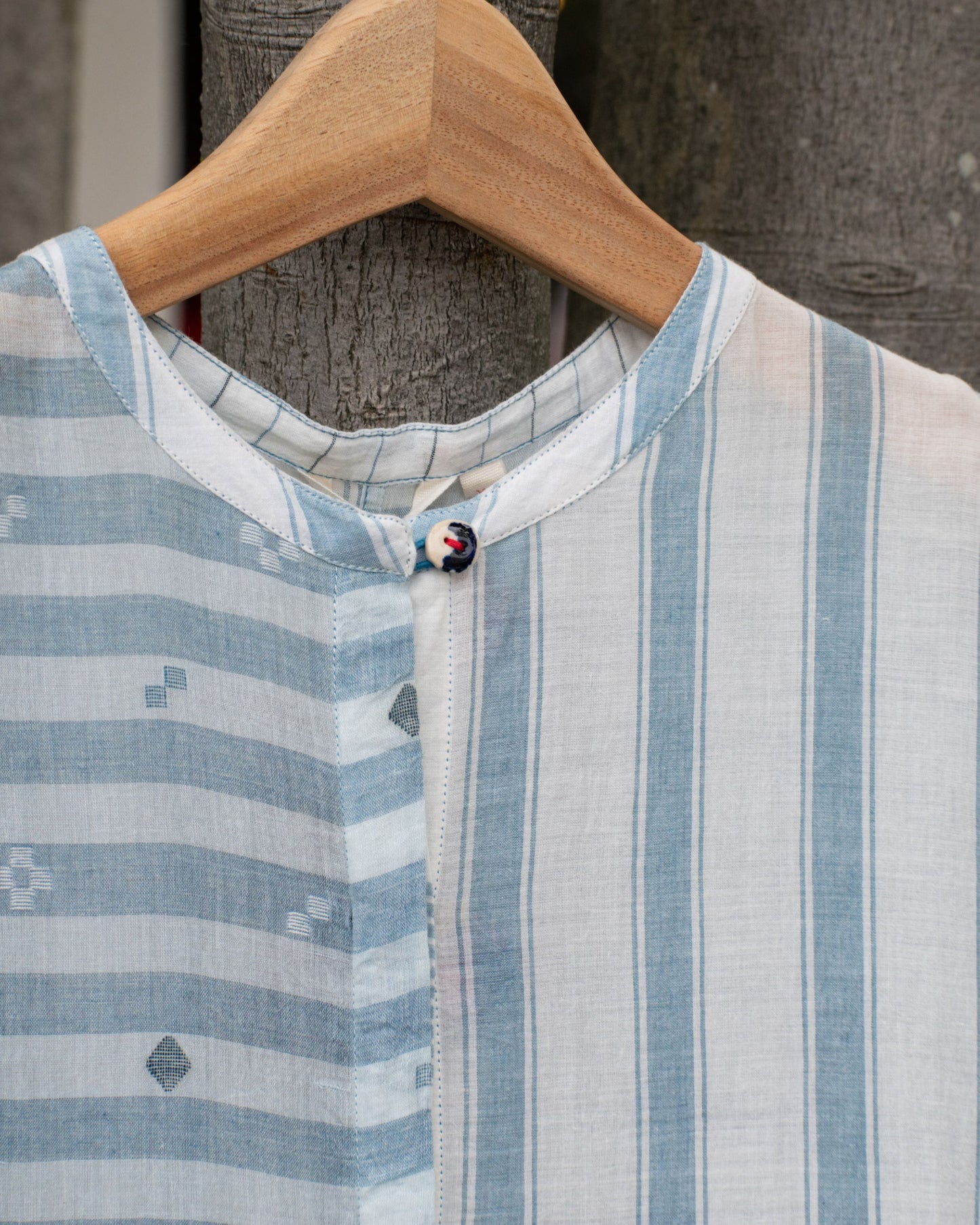 Blue Stripe Dress / injiri