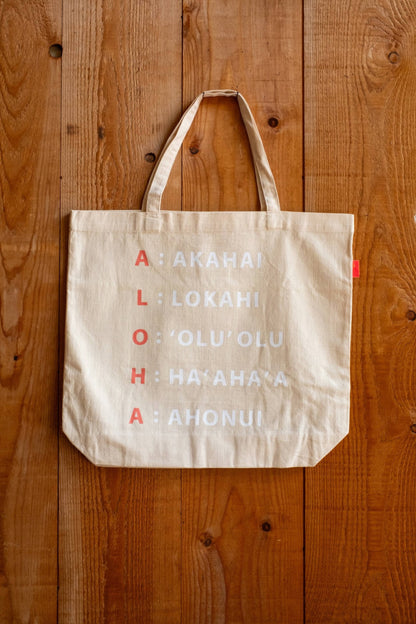 ALOHA tote bag