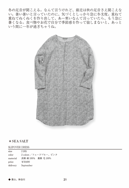 SLIPOVER DRESS