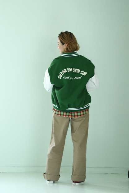VARSITY JACKET  - dolphin bay swim club