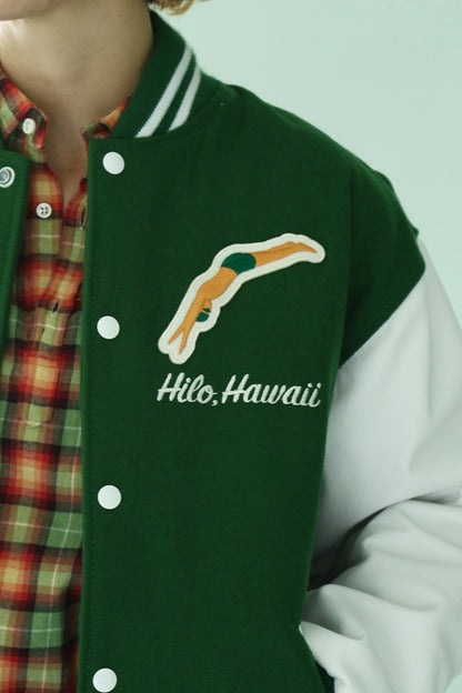 VARSITY JACKET  - dolphin bay swim club