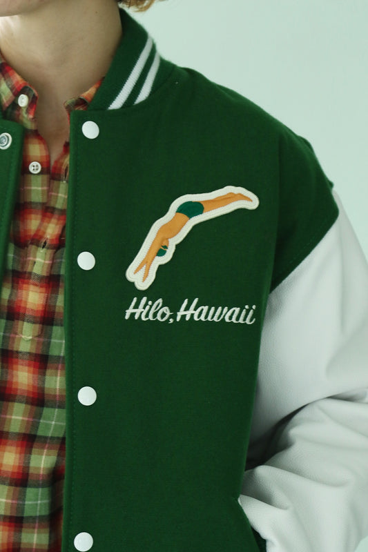VARSITY JACKET  - dolphin bay swim club