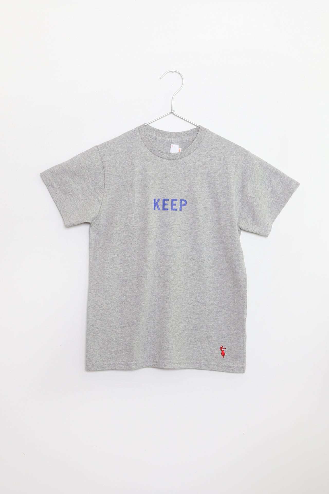 Short sleeve T-shirt/KEEP-BLUE