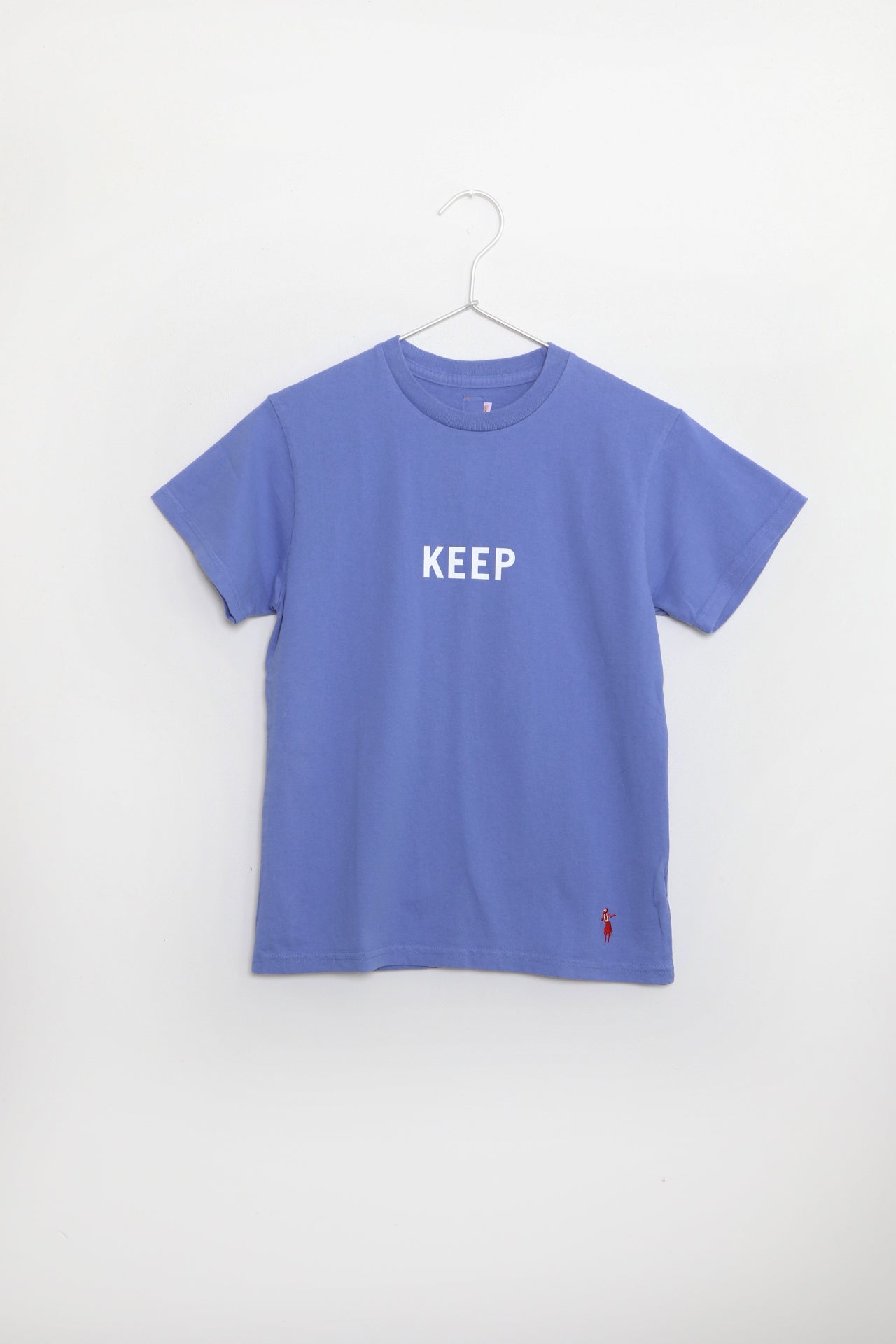 Short sleeve T-shirt/KEEP-BLUE