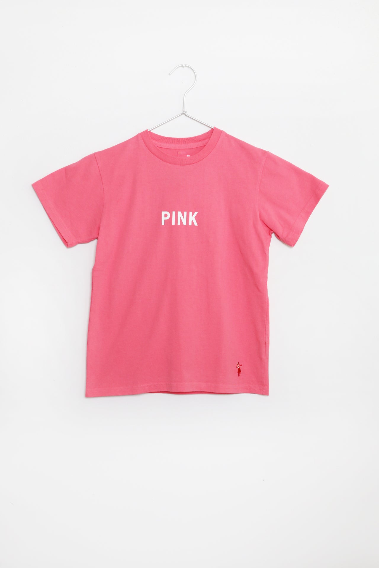 Short sleeve T-shirt/PINK-GUAVA