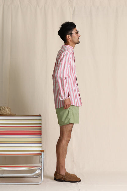 Open standa shirt, Key West shirt (open collar short sleeves)