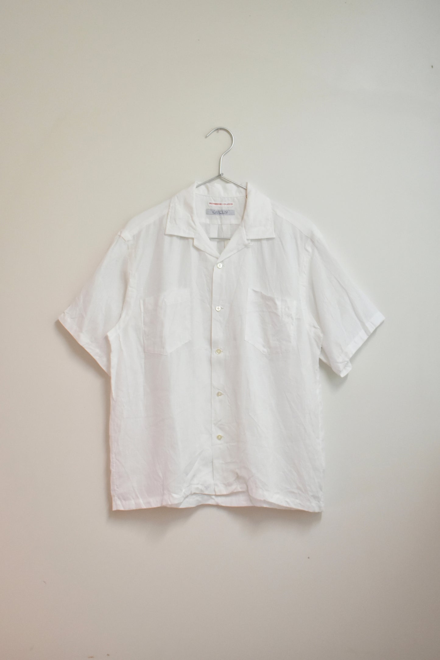 Linen over dyed key west/short sleeve