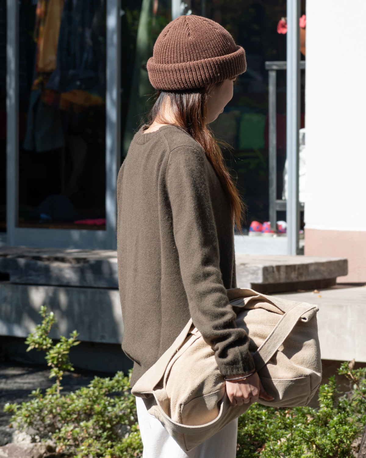 KNIT DECK CAP / P28